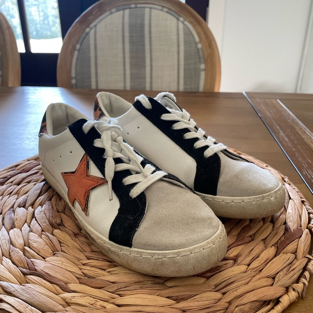 Bianca Leopard Multi Sneakers